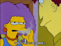 Season 3 Smoking GIF by The Simpsons