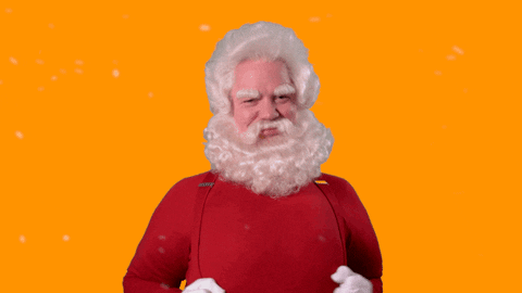 Santa Claus Christmas GIF by benniesolo