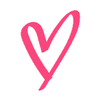 Pink Heart Sticker by Pratika Pizzaria