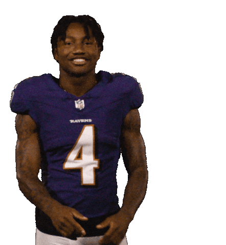 Football Yes Sticker by Baltimore Ravens