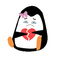 Broken Heart Love Sticker