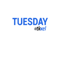 tkxelofficial tuesday tkxel tkxelroutine tkxelfun Sticker