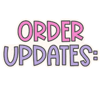 Updates Orders Sticker by LITTLE SHARK AND CO.