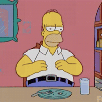 Hungry Flowers GIF by The Simpsons