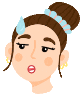 gargiullina lazy boring eh uffa Sticker