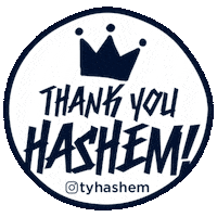 Tyhashem Sticker by Thank You Hashem
