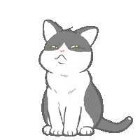 Cat Love Sticker by GORO