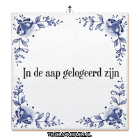 Humor Stress Sticker by Tegelspreuken.nl