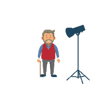 439productions hero story documentary heroes Sticker