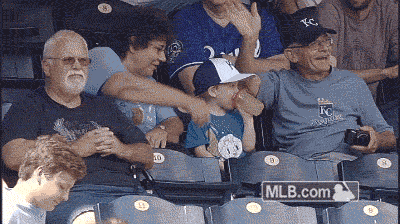 kansas city royals baseball GIF by MLB