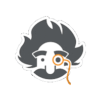 Thinking Contemplate Sticker by Einstein Moving