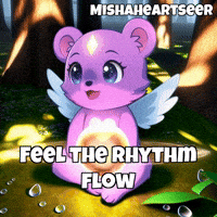 Peace Glowing GIF by MishaHeartseer