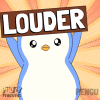 Preach Turn Up GIF by Pudgy Penguins