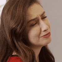 amberdoigthorne comedy thank you okay awkward GIF