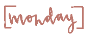 ohheybrianna monday boho days of the week monday vibes Sticker