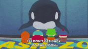 eric cartman swimming GIF by South Park 