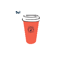 Coffee House Sticker by Emily Haskins