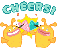 Kuroro_official happy party celebrate birthday Sticker