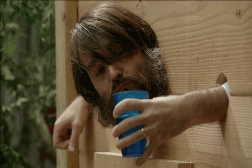tandy drink water GIF by The Last Man On Earth