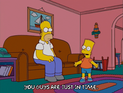 homer simpson look GIF