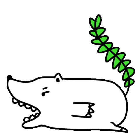 Happy Illustration Sticker