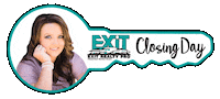 Real Estate Closing Day Sticker by EXIT Realty Pro REALTOR Danielle Wiggins
