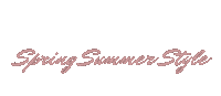 Fashion Logo Sticker by Spring Summer Style