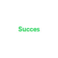 Succes Sticker by Curio