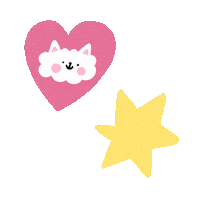 Heart Pink Sticker by Fawa