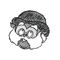 Bubo Sticker by Vates