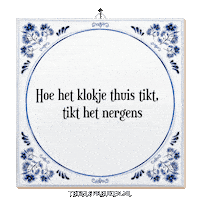 Moment Rust Sticker by Tegelspreuken.nl
