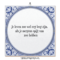 Humor Wijsheid Sticker by Tegelspreuken.nl
