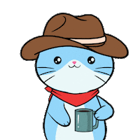 Good Morning Sticker by Silly Kitties