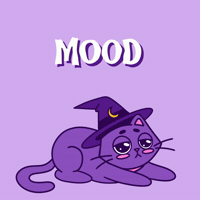 Tired Mood GIF by Spooks The Cat