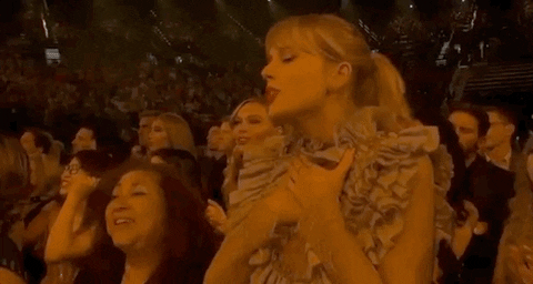 Taylor Swift Singing GIF by Billboard Music Awards