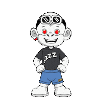 Good Night Zzz Sticker by Zhot