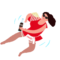 Summer Vacation Sticker by Coca-Cola Korea