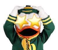 Oregon Ducks Mascot Sticker by University of Oregon