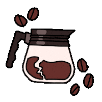 coffee mug stop Sticker by WCVE