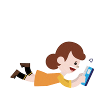 Reading Read Sticker by Geniebook