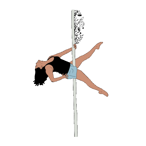Circus Pole Sticker