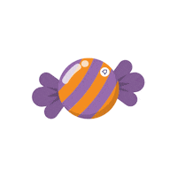 Trick Or Treat Halloween Sticker by Geniebook
