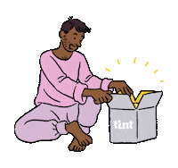 Sticker by Tint Paint