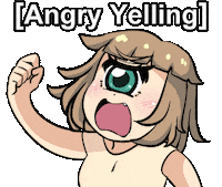 Angry Fist Sticker by Jin