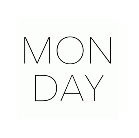 Day Monday Sticker by Mattin