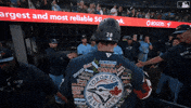 Celebrate Home Run GIF by Toronto Blue Jays
