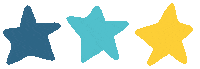 Blue Star Sticker
