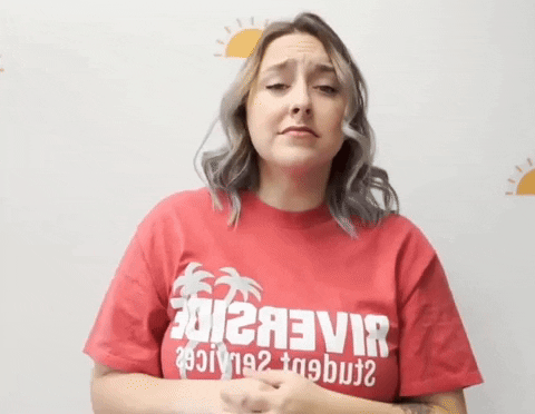 American Sign Language Whatever GIF by CSDRMS