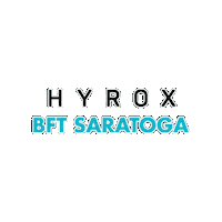 Hyrox Sticker by BFT Saratoga