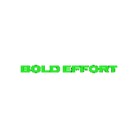 Effort Sticker by Bold Ape